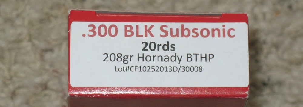 Photo of Rogue Defense 300 Blackout Ammo, Subsonic